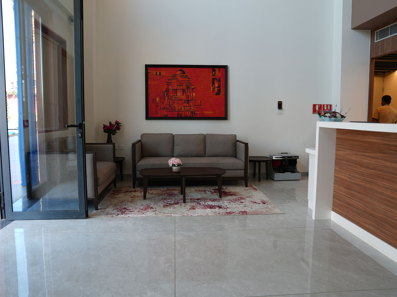 lobbies at Annekaa Heights guest house